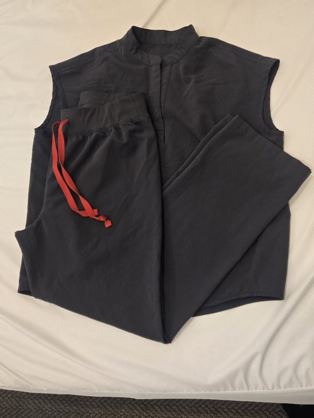 Figs Top Rafaela Oversized Gray Pants Kade Cargo
